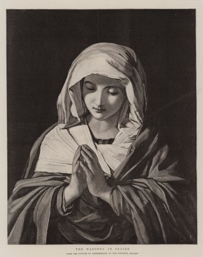 La Madone en prière - Il Sassoferrato